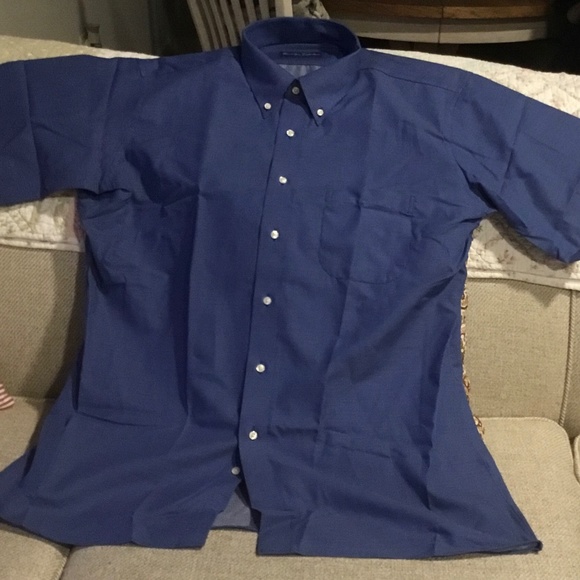 Custom made and size Executive Collection by Tom James button down dress… - Picture 1 of 9